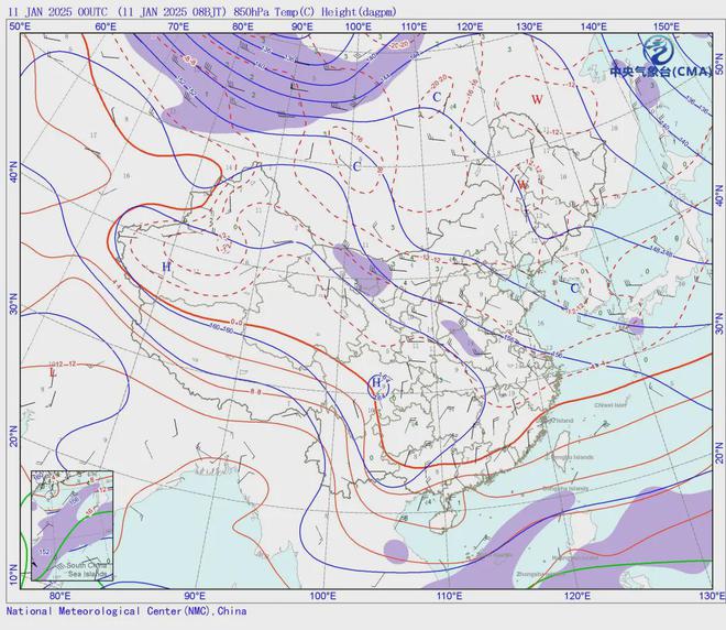 下一波大范围降温准备：雨雪将再起米乐m6三九暖如春升幅超10度！(图5)